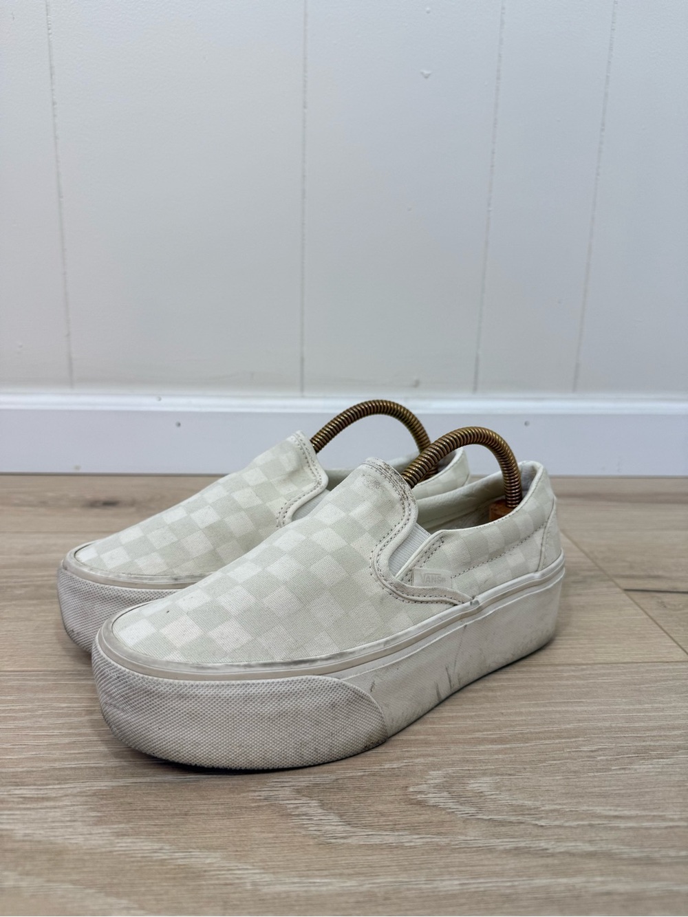 Vans Checkered Classic Slip-On Stackform Sneakers